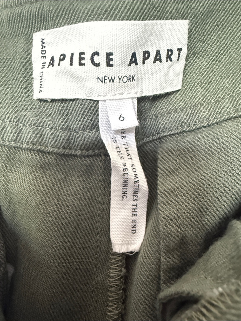 Apiece Apart
Bari Crop Trousers - Picture 3 of 4